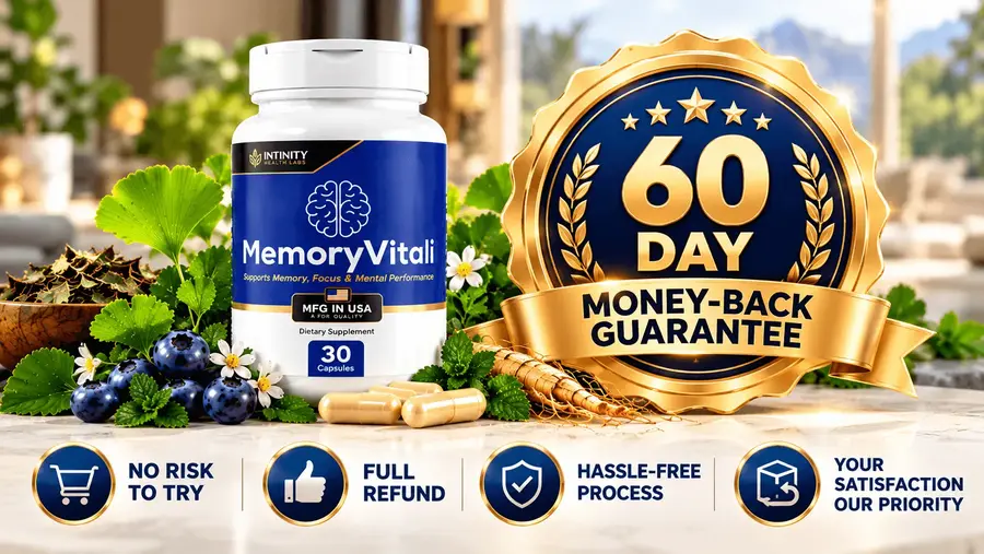 MemoryVitali 60-day money-back guarantee