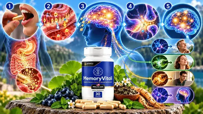 How MemoryVitali supports brain function through multiple pathways